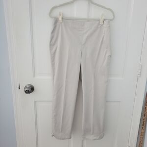 Talbots Cream Trousers 8